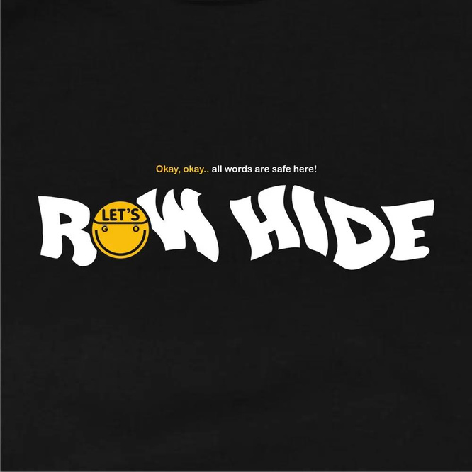 Bluza Raw Hide x Lets Go Pushing - Safe Word Hoodie (Black)