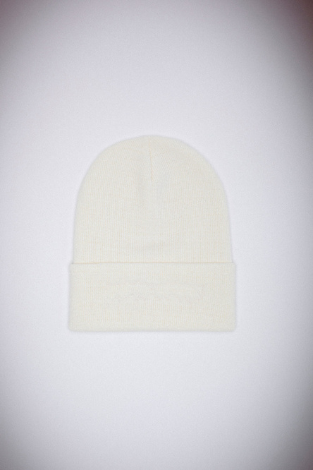 Fucking Awesome Drip Embroidered  Beanie (Natural)