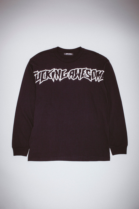 Longsleeve Fucking Awesome Big Stamp black