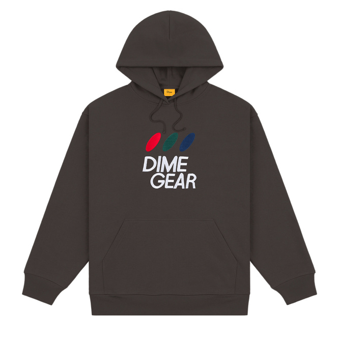 Dime Gear hoodie vintage black