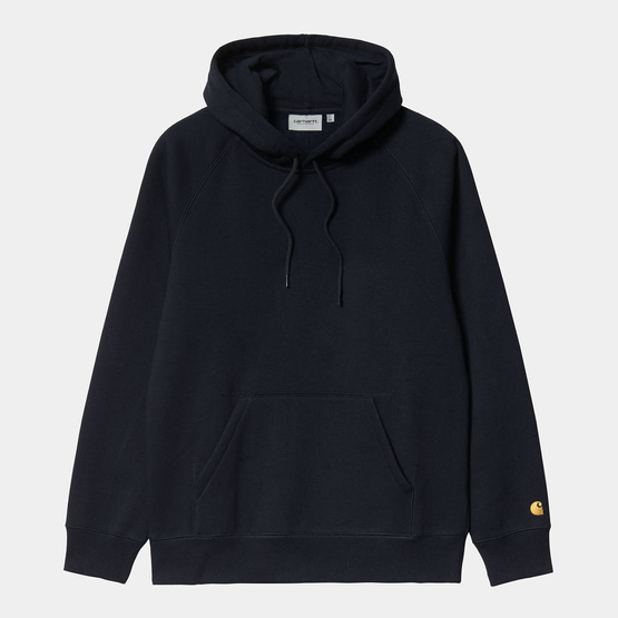 bluza Carhartt WIP Hooded Chase Sweatshirt (Dark Navy/Gold)