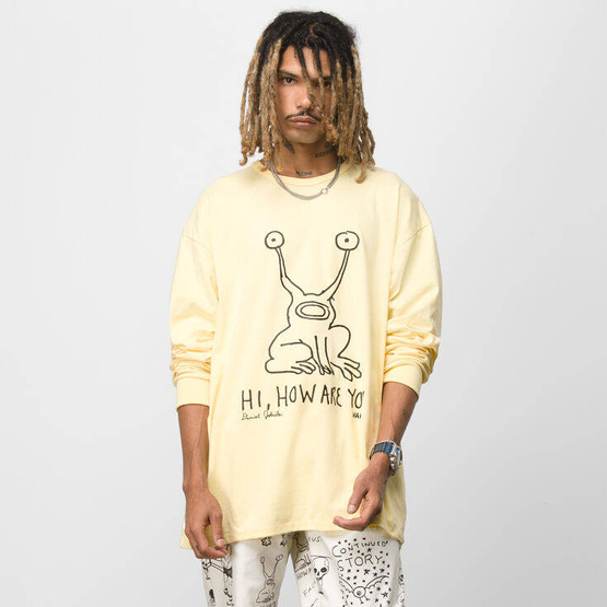 longsleeve Vans x Daniel Johnston OTW (Banana)