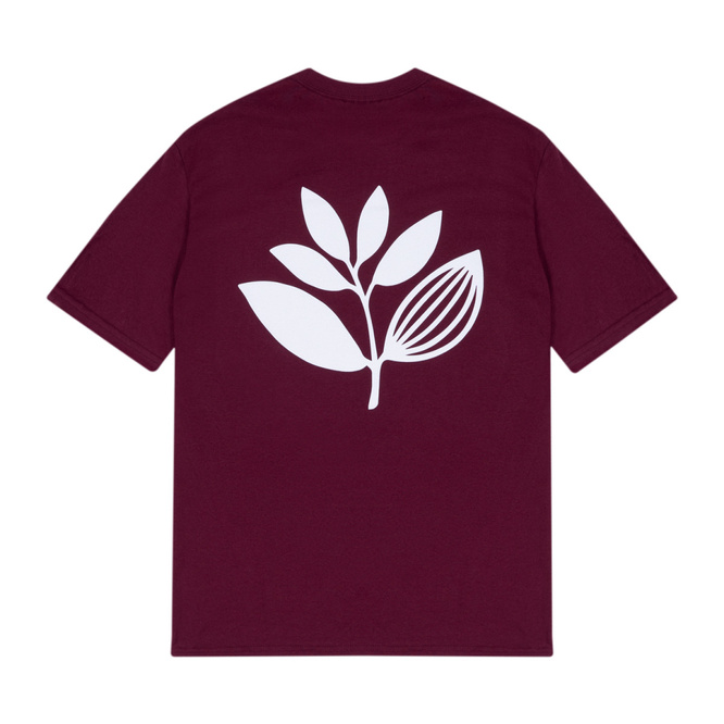 Magenta Plant Tee (Burgundy)