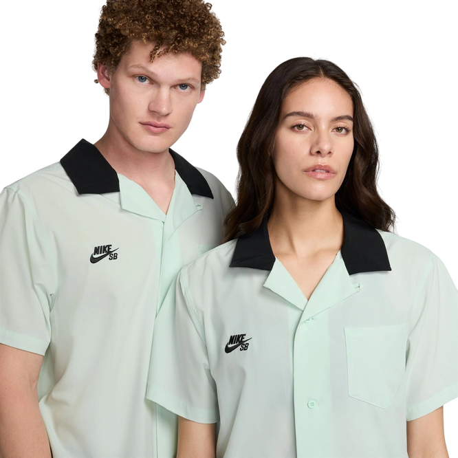 Nike SB Short-Sleeve Bowling Button-Up Shirt Paris 2024 Olympics