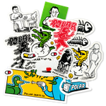 Polar Jacobs corner sticker pack