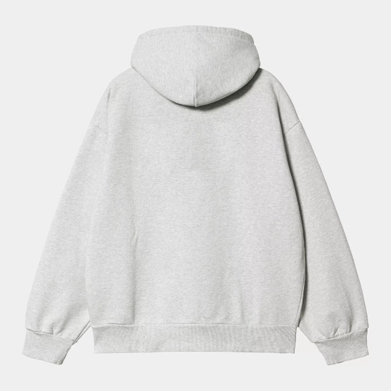 Carhartt WIP Hooded Carhartt Sweat (Ash Heather/Blue))