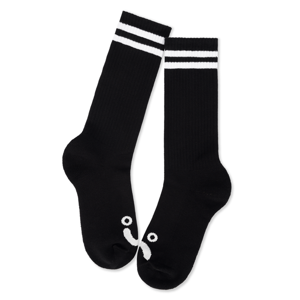 skarpety Polar Rib Socks Long | Happy Sad (Black)