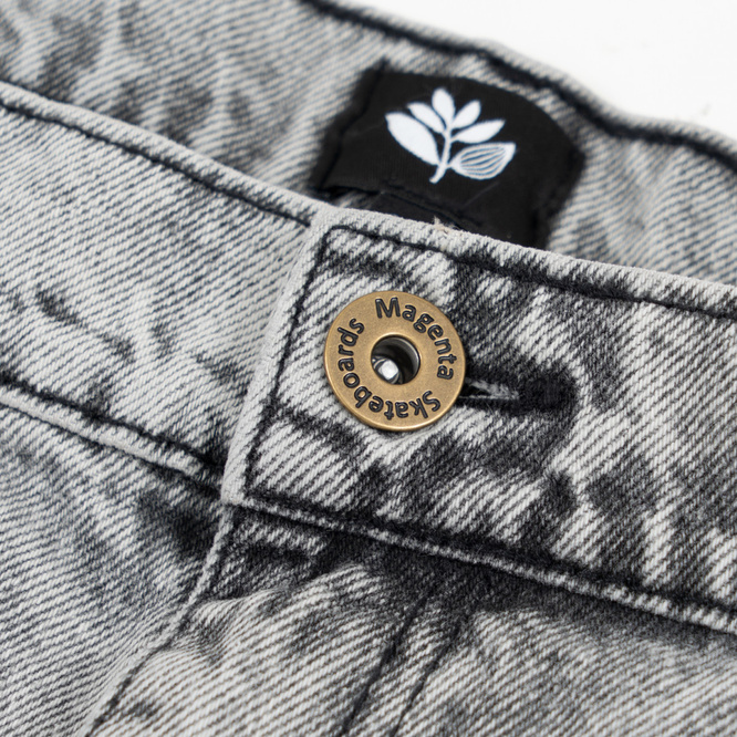 Magenta OG Denim Shorts (Acid)