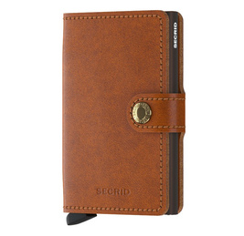 secrid miniwallet cognac-brown