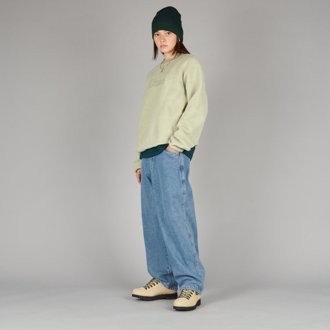 Dime Classic Baggy Denim Pants blue washed