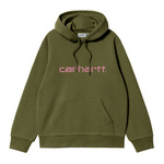 bluza Carhartt WIP Hooded Carhartt Sweat (Dundee / Glassy Pink)