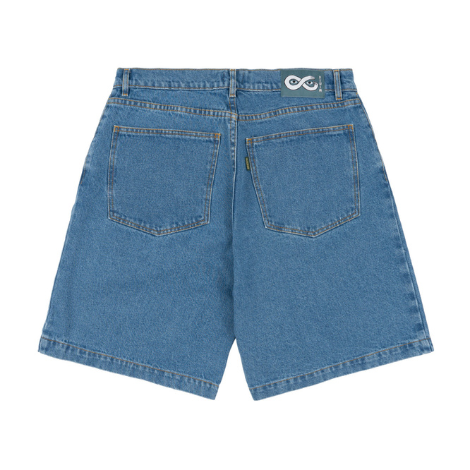 Magenta OG Denim Shorts (Blue)