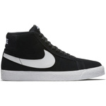 buty nike sb zoom blazer mid black/white-white-white