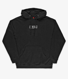 BAKER HOOD OG BRAND LOGO BLACK