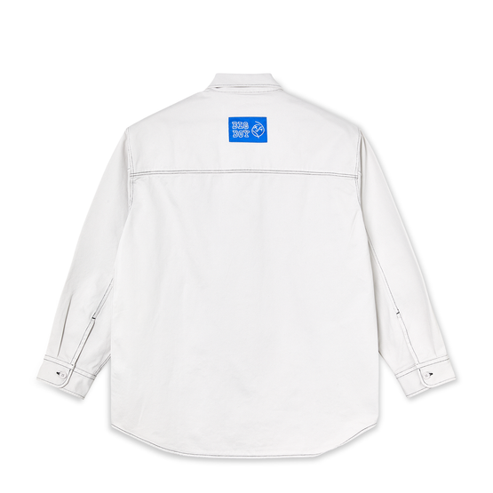 polar Polar Big Boy Shirt (Washed White) | Clothes  T