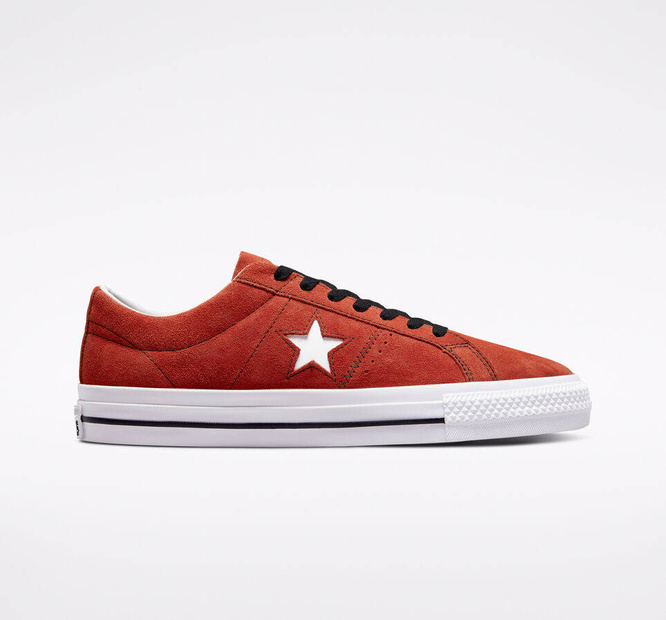 Buty Converse Cons One Star Pro (Fire Opal/Black/White)