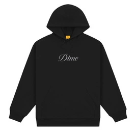  Bluza Dime Icy cursive hoodie black