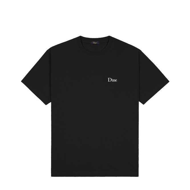 Dime Classic Small Logo tee black