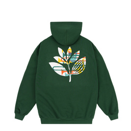 Magenta Jazz hoodie green