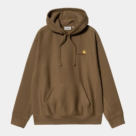 bluza Carhartt WIP Hooded American Script Sweatshirt (Lumber)