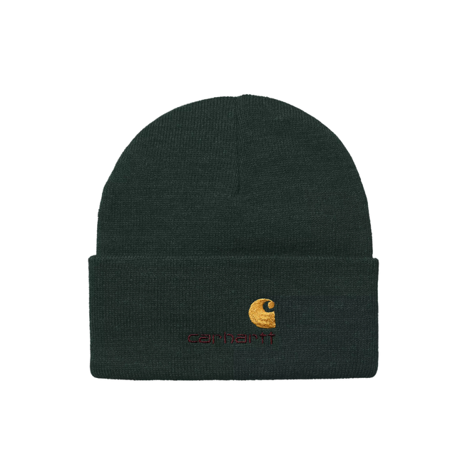 Carhartt WIP American Script Beanie (Dark Fir)