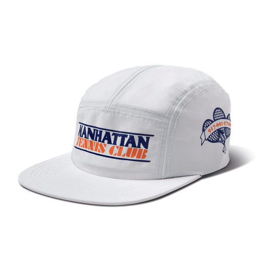 czapka Call Me 917 Manhattan Tennis Club Camp Hat (White)