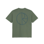 Polar Stroke Logo Tee jade green / dark green