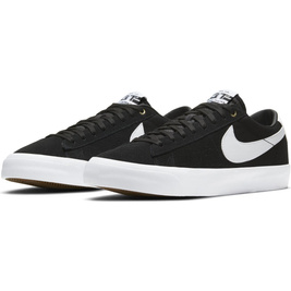 shoes Nike Sb Zoom Blazer Low Pro Gt Black/white-black-gum Light Brown