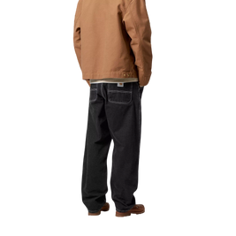 spodnie Carhartt WIP Simple Pant (Black Stone Washed)