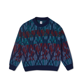 sweter polar paul knit sweater rich navy