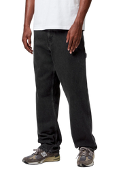 spodnie Carhartt WIP Single Knee Pant Black stone washed