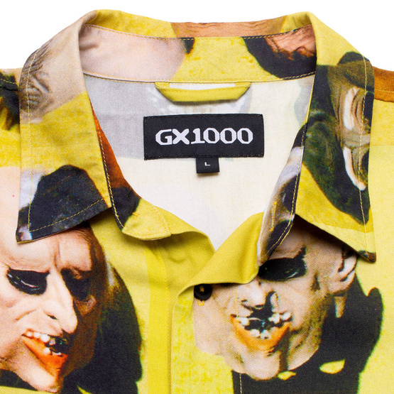 GX1000 Rayon Mask Button Down Shirt