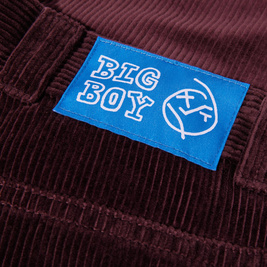 Spodnie Polar Big Boy Cords (Bordeaux)