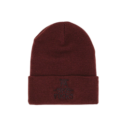 Fucking Awesome SK8 Fucks cuff beanie brown