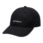 czapka Carhartt WIP Canvas Script Cap (Black) 