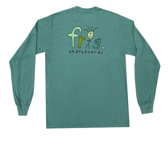 Frog Man Logo Longsleeve (Green)