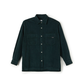 koszula polar Cord Shirt - Dark Green 