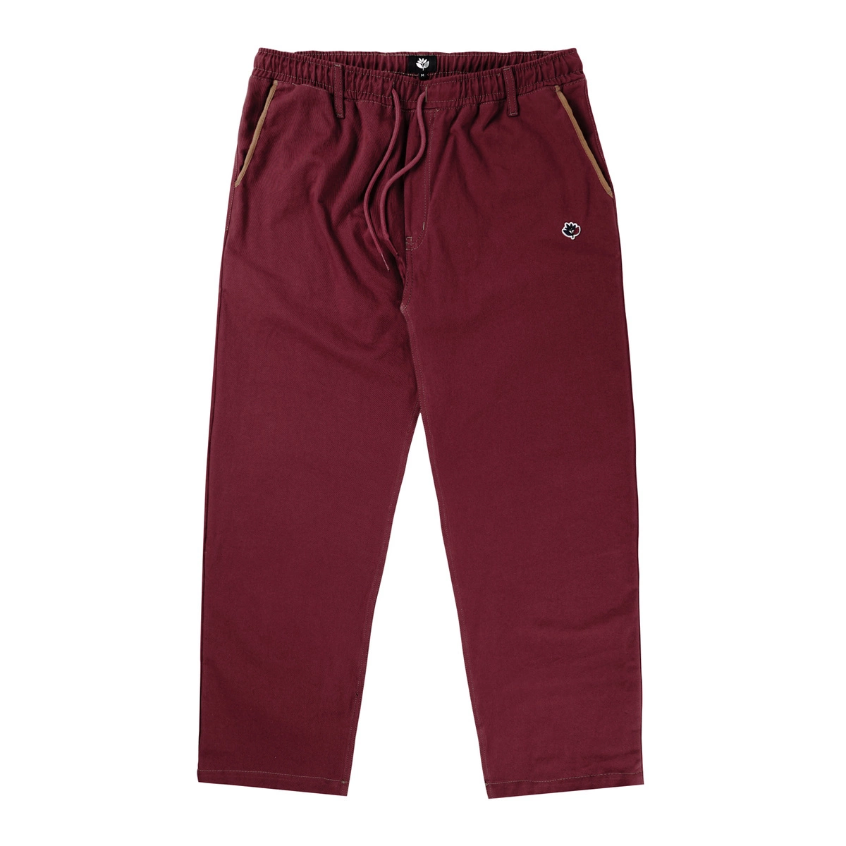 Miniramp Skateshop spodnie Magenta Loose Pants 2 Tone (Burgundy)