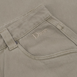 Dime Baggy Denim Pants khaki