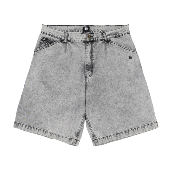 Magenta OG Denim Shorts (Acid)