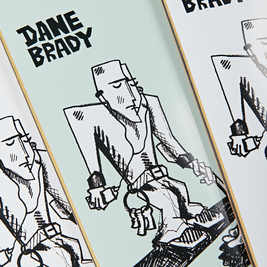 deska Polar Skate Co. - Dane Brady - Mopping - Green