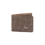 portfel Dime Quilted Bifold Wallet brązowy