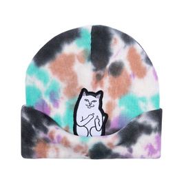 czapka ripndip lord nermal beanie black/mint tie dye