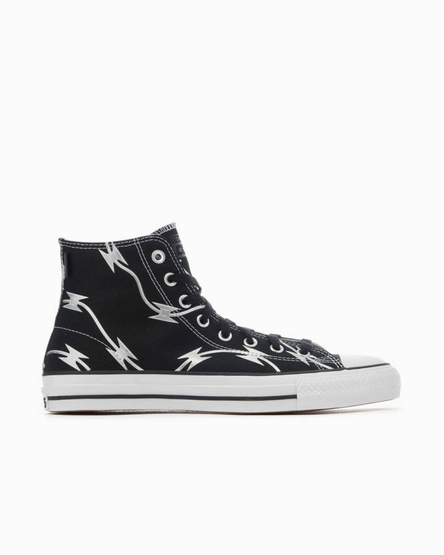 Converse CTAS Hi Pro (Black/White/Silver)