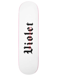 VIOLET Straight Up Deck (White)