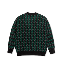 Polar Zig Zag knit black/dark teal