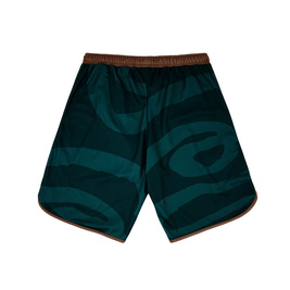 Magenta Onze long shorts green