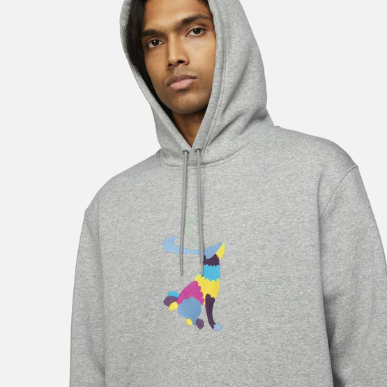 Nike Sb Stand Alone Hoodie 2 Dk Grey Heather
