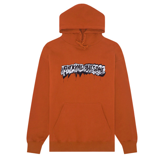 bluza Fucking Awesome - Dill Cut Up Logo Hoodie (Adobe)