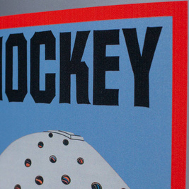 Hockey Half Mask Silver Deck